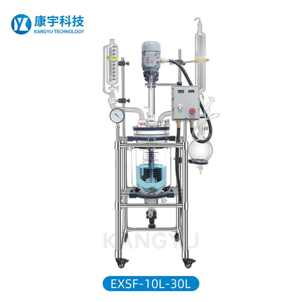 防爆双层玻璃反应釜EXSF-20L